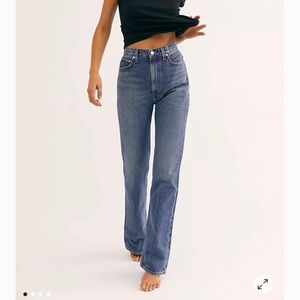 NWT agolde high rise vintage flare